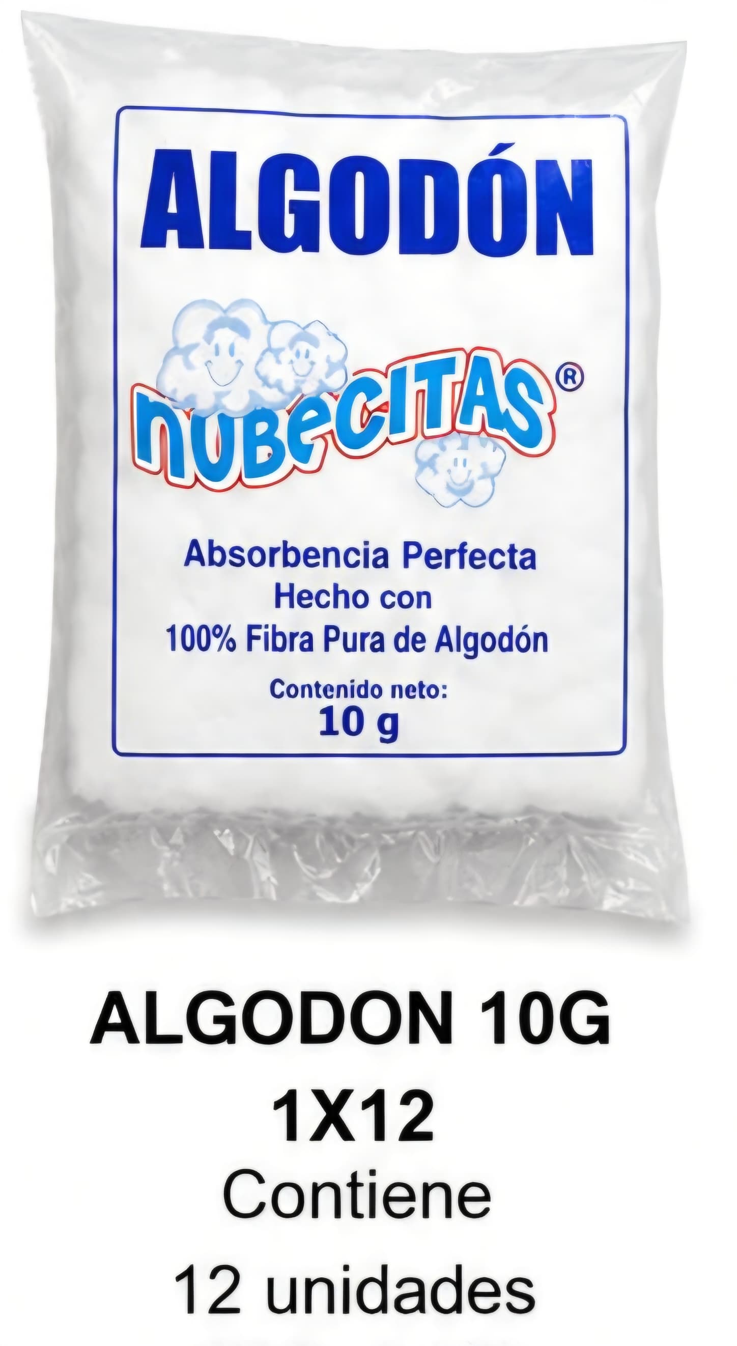 Algodón Nubecitas 10 g 1x12