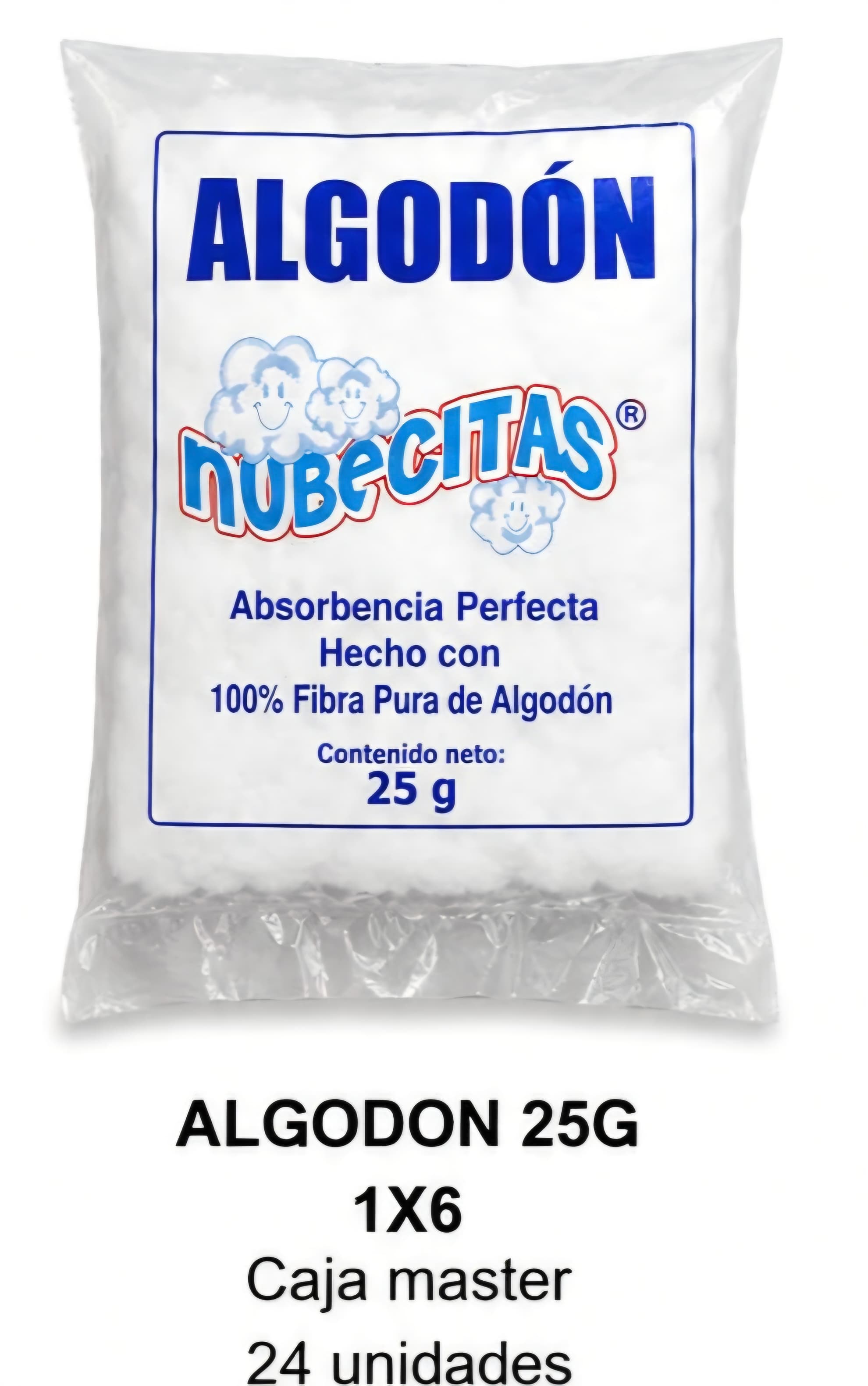 Algodón Nubecitas 25 g 1x12
